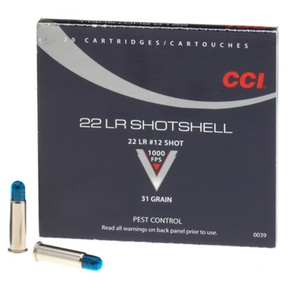 CCI 22 LONG RIFLE 1/15TH OZ #12 SHOTSHELL - Accuracy Plus