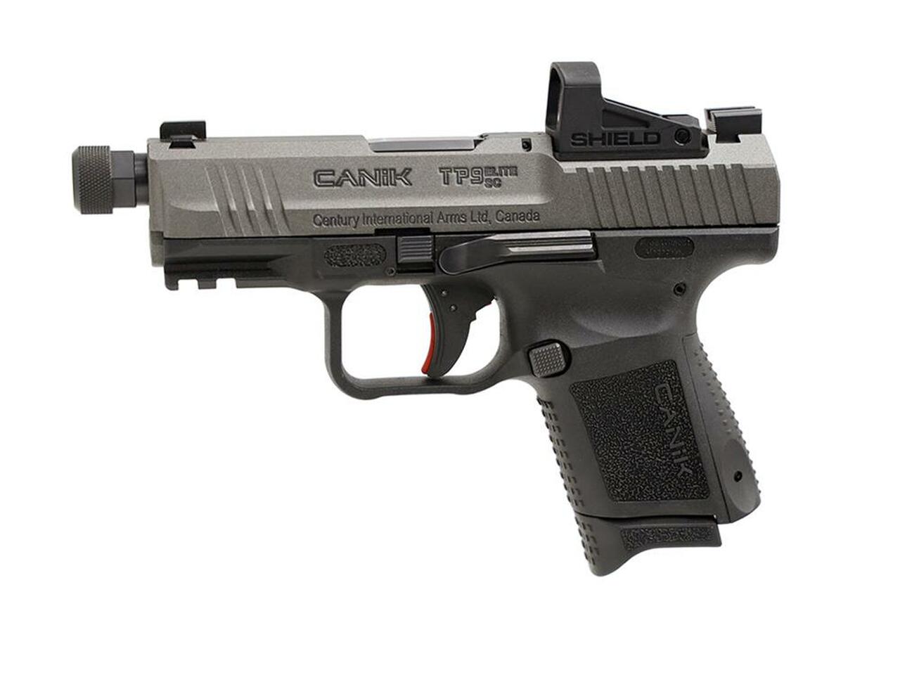 CANIK TP9 ELITE SC SEMI-AUTO PISTOL WITH SHIELD OPTIC (THREADED BARREL ...