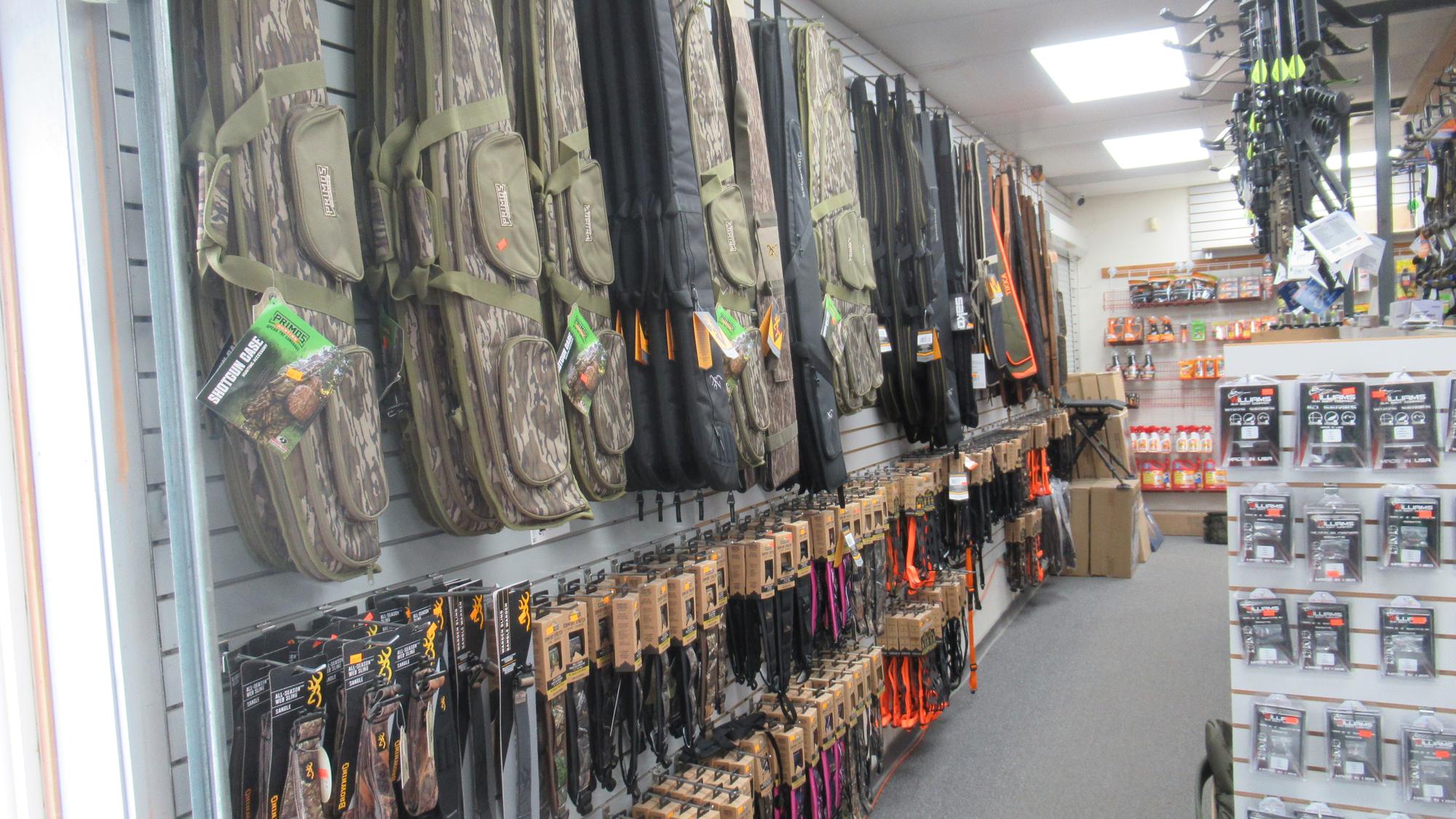 Soft gun cases, slings and archery gear